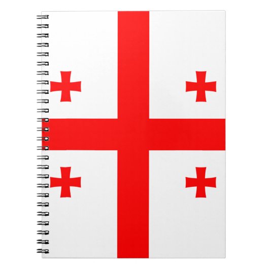 Carnet Drapeau de Géorgie (Devant)