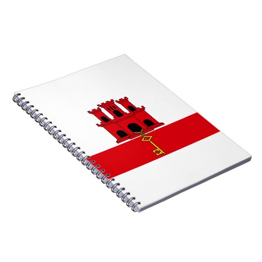 Carnet Drapeau de Gibraltar (Côté Droit)