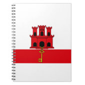 Carnet Drapeau de Gibraltar (Devant)