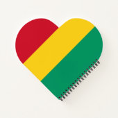 Carnet Drapeau de Guinée (Dos)