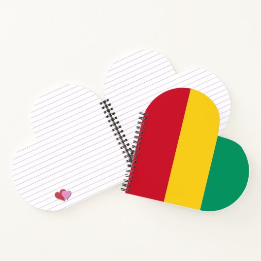 Carnet Drapeau de Guinée (Intérieur)