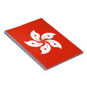 Carnet Drapeau de Hong Kong (Côté Droit)