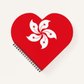 Carnet Drapeau de Hong Kong (Devant)