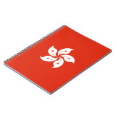 Carnet Drapeau de Hong Kong (Côté gauche)