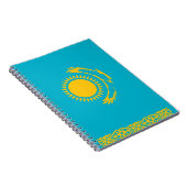 Carnet Drapeau de Kazakhstan (Côté Droit)