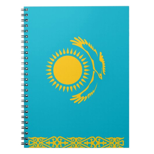 Carnet Drapeau de Kazakhstan (Devant)