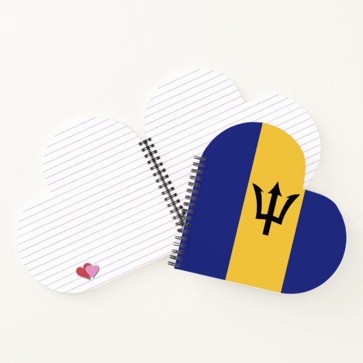 Carnet Drapeau de la Barbade (Intérieur)