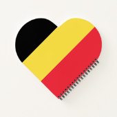 Carnet Drapeau de la Belgique (Dos)