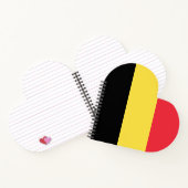 Carnet Drapeau de la Belgique (Intérieur)