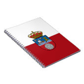 Carnet Drapeau de la Cantabrie (Espagne) (Côté Droit)