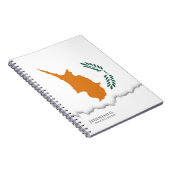 Carnet Drapeau de la Chypre (Côté Droit)