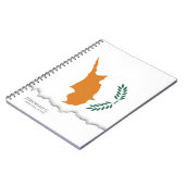 Carnet Drapeau de la Chypre (Côté gauche)