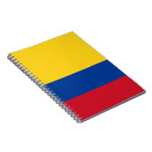 Carnet Drapeau de la Colombie (Côté Droit)