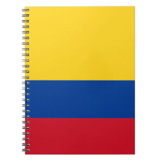 Carnet Drapeau de la Colombie