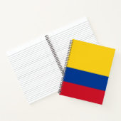 Carnet Drapeau de la Colombie (Intérieur)