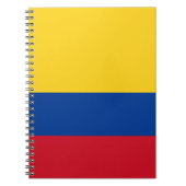 Carnet Drapeau de la Colombie (Devant)