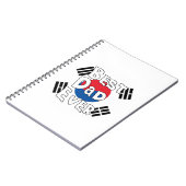 Carnet Drapeau de la Corée du Sud (Côté gauche)