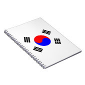 Carnet Drapeau de la Corée du Sud (Côté Droit)
