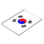 Carnet Drapeau de la Corée du Sud (Côté gauche)