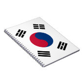 Carnet Drapeau de la Corée du Sud (Côté Droit)