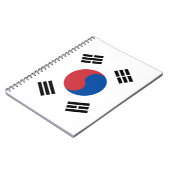 Carnet Drapeau de la Corée du Sud (ROK) (Côté gauche)