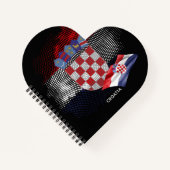 Carnet Drapeau de la Croatie (Devant)