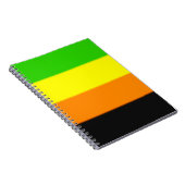 Carnet Drapeau de la Fierté Aromantique (Côté Droit)