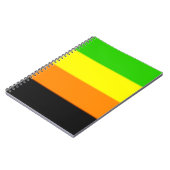 Carnet Drapeau de la Fierté Aromantique (Côté gauche)