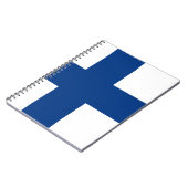 Carnet Drapeau de la Finlande (Côté gauche)