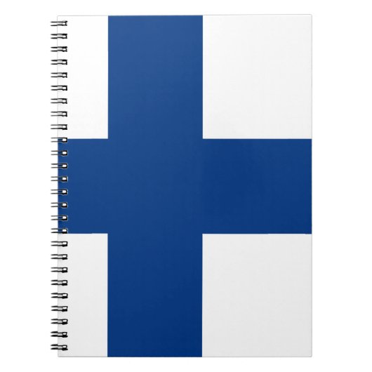 Carnet Drapeau de la Finlande (Devant)