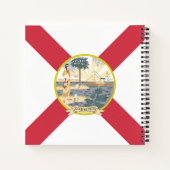 Carnet Drapeau de la Floride : l'État ensolleillé des Flo (Dos)
