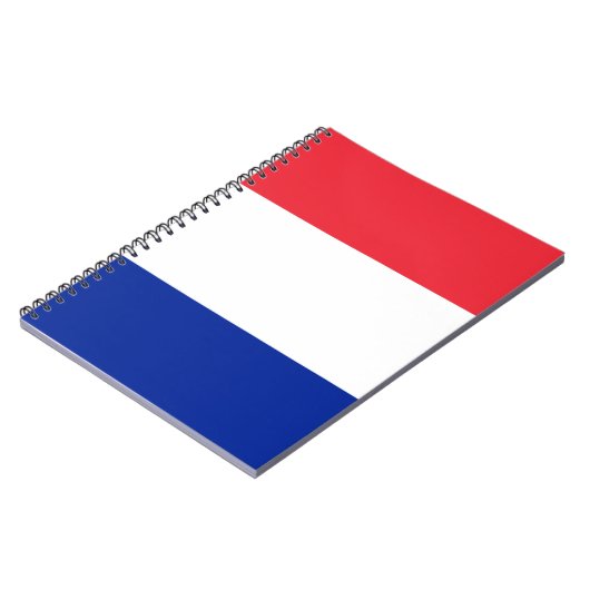 Carnet Drapeau de la France (Côté gauche)