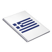 Carnet Drapeau de la Grèce (Côté Droit)