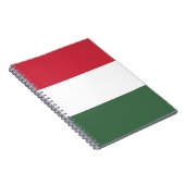 Carnet Drapeau de la Hongrie (Côté Droit)