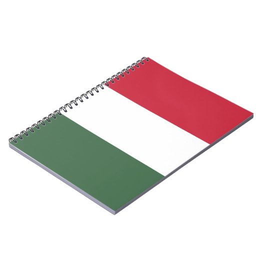 Carnet drapeau de la Hongrie (Côté gauche)