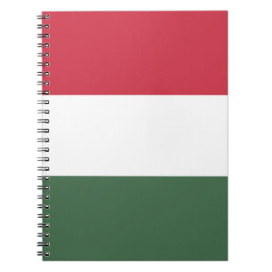 Carnet drapeau de la Hongrie
