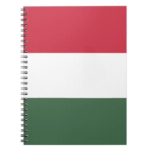 Carnet drapeau de la Hongrie (Devant)