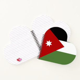Carnet Drapeau de la Jordanie