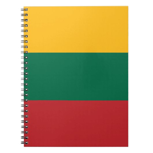 Carnet Drapeau de la Lituanie (Devant)