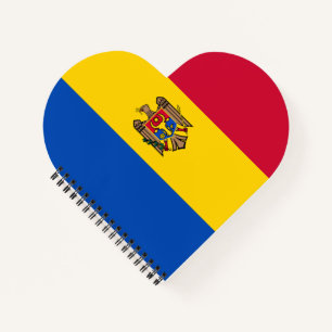 Carnet Drapeau de la Moldavie