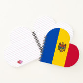 Carnet Drapeau de la Moldavie (Intérieur)