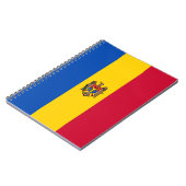 Carnet Drapeau de la Moldavie (Côté gauche)