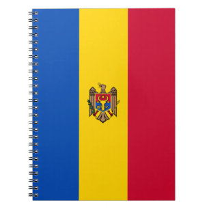 Carnet Drapeau de la Moldavie