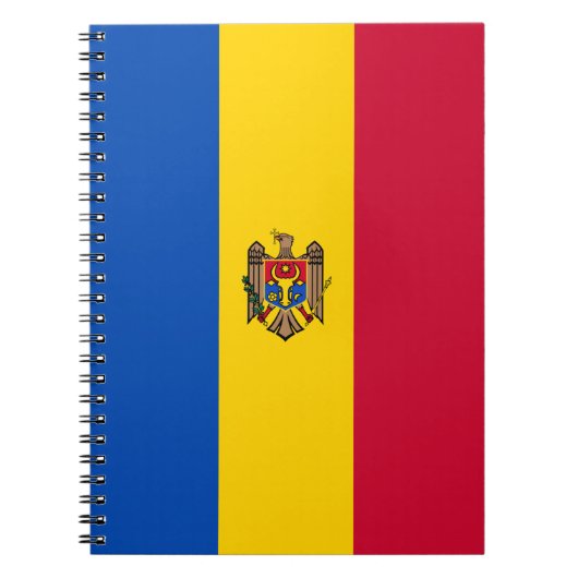 Carnet Drapeau de la Moldavie (Devant)