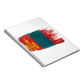 Carnet Drapeau de la Mongolie (Côté Droit)