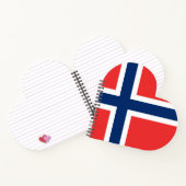 Carnet Drapeau de la Norvège (Intérieur)