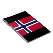 Carnet Drapeau de la Norvège (Côté Droit)