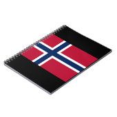 Carnet Drapeau de la Norvège (Côté gauche)