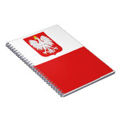 Carnet drapeau de la pologne (Côté Droit)