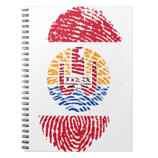 Carnet Drapeau de la Polynésie française (Devant)